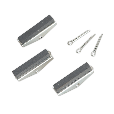 Ensemble de pierres à aiguiser cylindriques 3 x 1-1/8" fin