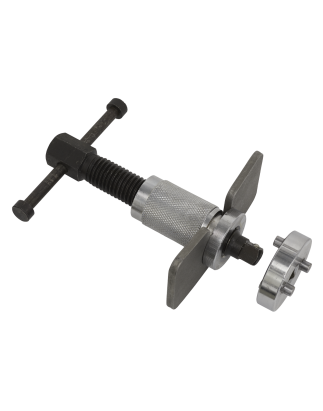 Brake Piston Wind-Back Tool with Double Adaptor Left-Handed