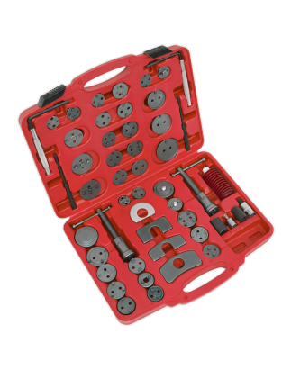 Kit d'outils de recul du piston de frein, 50 pièces