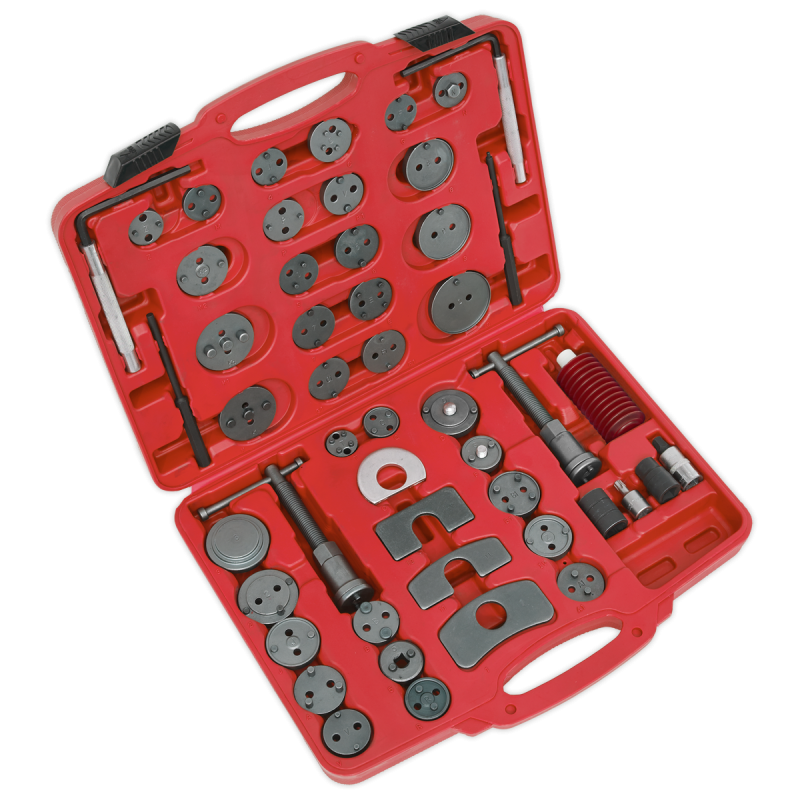 Kit d'outils de recul du piston de frein, 50 pièces