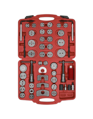 Kit d'outils de recul du piston de frein, 50 pièces