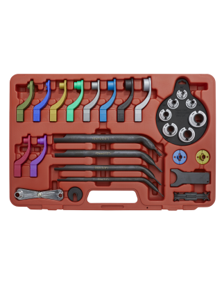 Kit d'outils de déconnexion de carburant et de climatisation, 27 pièces