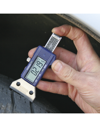 Digital Tyre Tread Depth Gauge