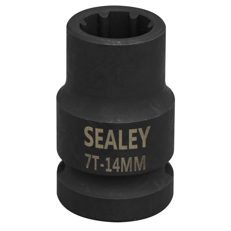 Brake Caliper Socket 1/2"Sq Drive 14mm 7-Point