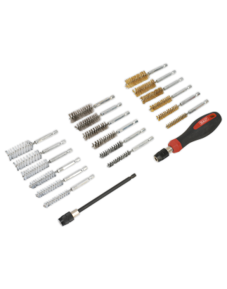 Cleaning & Decarbonising Brush Set 20pc