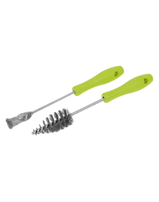 Ensemble de brosses de nettoyage d'alésage d'injecteur, 2 pièces