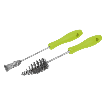 Ensemble de brosses de nettoyage d'alésage d'injecteur, 2 pièces