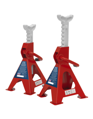 Ratchet Type Axle Stands (Pair) 2 Tonne Capacity per Stand