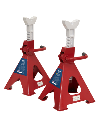 Ratchet Type Axle Stands (Pair) 6 Tonne Capacity per Stand