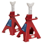 Ratchet Type Axle Stands (Pair) 6 Tonne Capacity per Stand