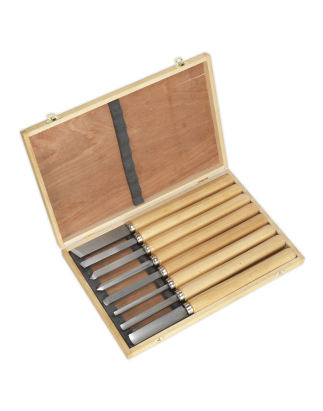 Wood Turning Chisel Set 8pc