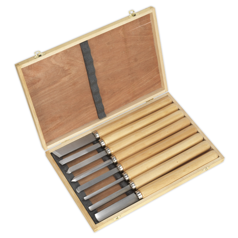 Wood Turning Chisel Set 8pc