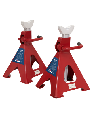 Ratchet Type Axle Stands (Pair) 6 Tonne Capacity per Stand