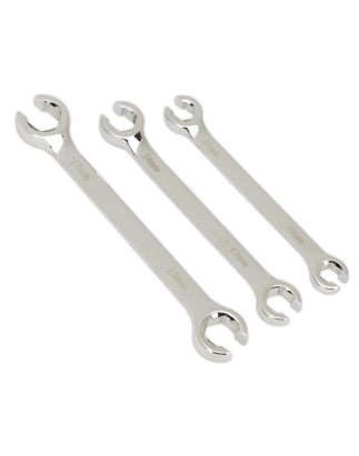 Flare Nut Spanner Set 3pc Metric