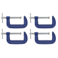 G-Clamp Set 100mm 4pc