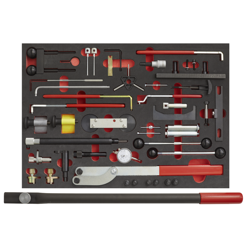 Kit d'outils de synchronisation maître diesel et essence 59 pièces VAG - Entraînement par courroie/chaîne