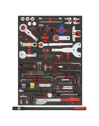 Diesel & Petrol Master Timing Tool Kit 59pc VAG - Belt/Chain Drive