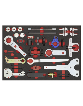 Diesel & Petrol Master Timing Tool Kit 59pc VAG - Belt/Chain Drive