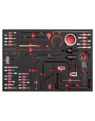 Diesel & Petrol Master Timing Tool Kit 48pc - for PSA - Belt/Chain Drive