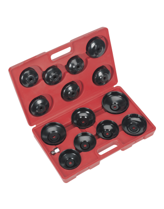 Oil Filter Cap Wrench Set 15pc