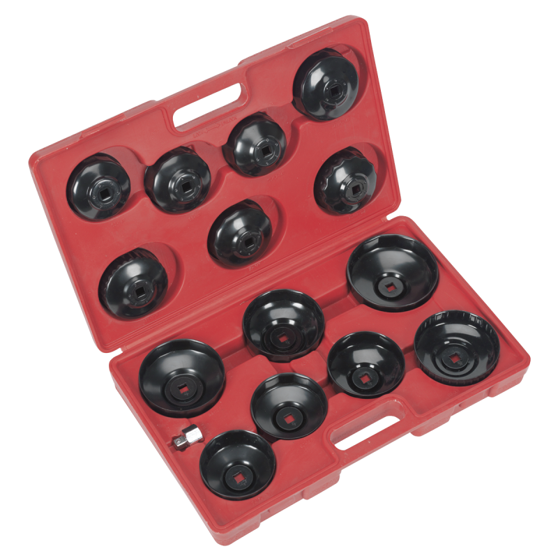 Oil Filter Cap Wrench Set 15pc