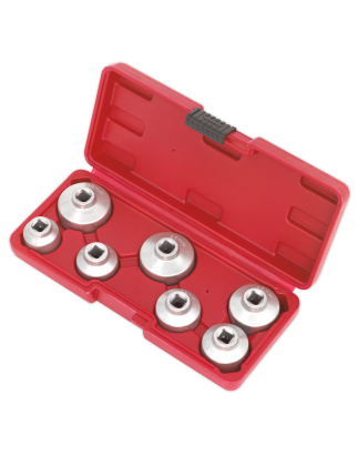 Oil Filter Cap Wrench Set 7pc