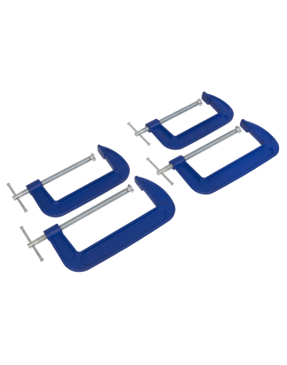 G-Clamp Set 150mm & 200mm 4pc