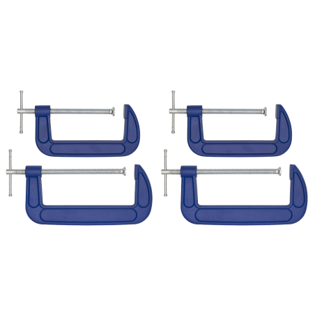 G-Clamp Set 150mm & 200mm 4pc