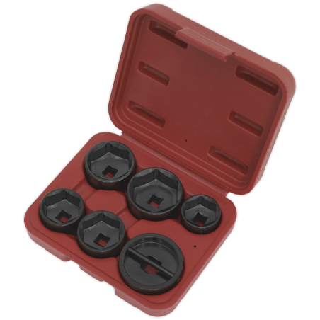 Oil Filter Cap Wrench Set 6pc