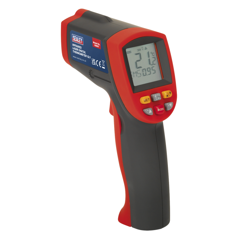 Thermomètre numérique laser infrarouge 12:1