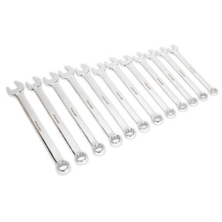 Combination Spanner Set 12pc Jumbo Metric