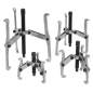 Ensemble d'extracteurs réversibles à triple jambe, 4 pièces