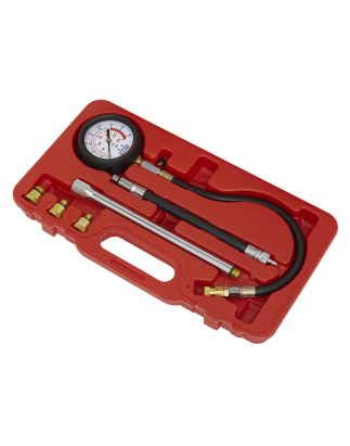 Petrol Engine Compression Tester Deluxe Kit 6pc