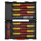 Screwdriver Set 13pc Interchangeable - VDE Approved