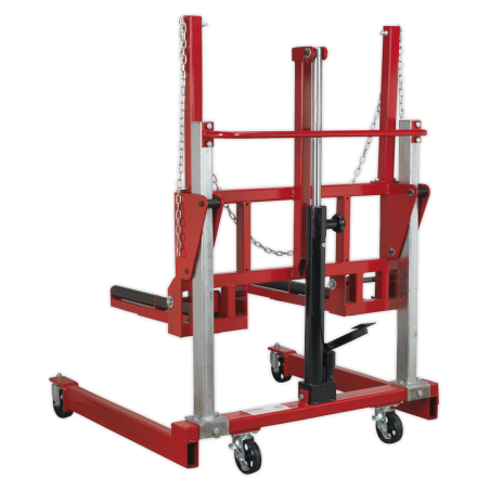 Wheel Removal Trolley with Adjustable Width 500kg