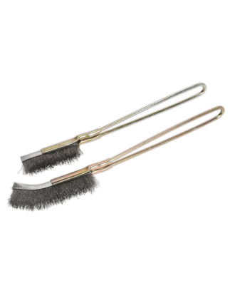 Jeu de brosses métalliques 2 pièces