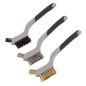 Miniature Wire Brush Set 3pc