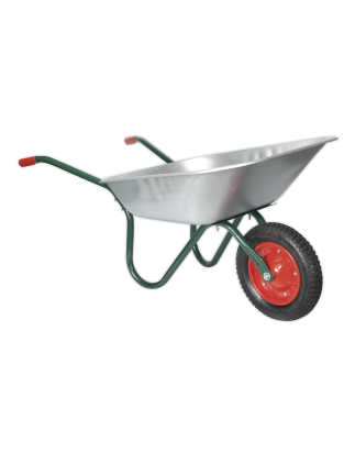 Wheelbarrow 65L Galvanized