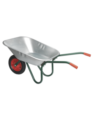 Wheelbarrow 65L Galvanized