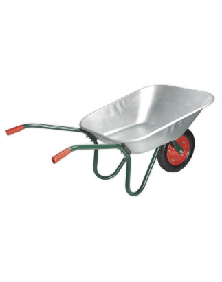 Wheelbarrow 65L Galvanized