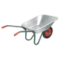 Wheelbarrow 65L Galvanized