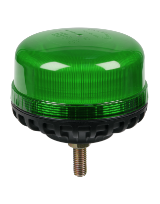 Warning Beacon SMD LED 12/24V 12mm Bolt Fixing - Green