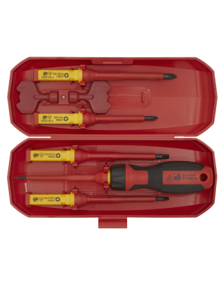 Screwdriver Set Interchangeable 8pc - VDE Approved