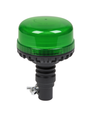 Warning Beacon SMD LED 12/24V Flexible Spigot Fixing - Green