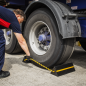 Heavy-Duty Rubber Wheel Chocks - Pair