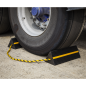 Heavy-Duty Rubber Wheel Chocks - Pair