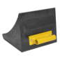 Heavy-Duty Rubber Wheel Chock - Single