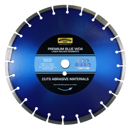 Disque Diamant WDA Premium Bleu Ø350 x 25mm