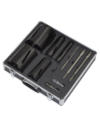 Diamond 5 Core Kit (Ø38, 52 ,65, 117, 127mm Cores with Adaptors)