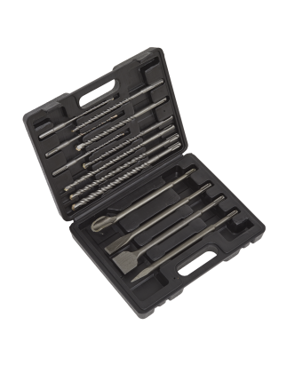 SDS Plus Drill Bit & Chisel Set 13pc